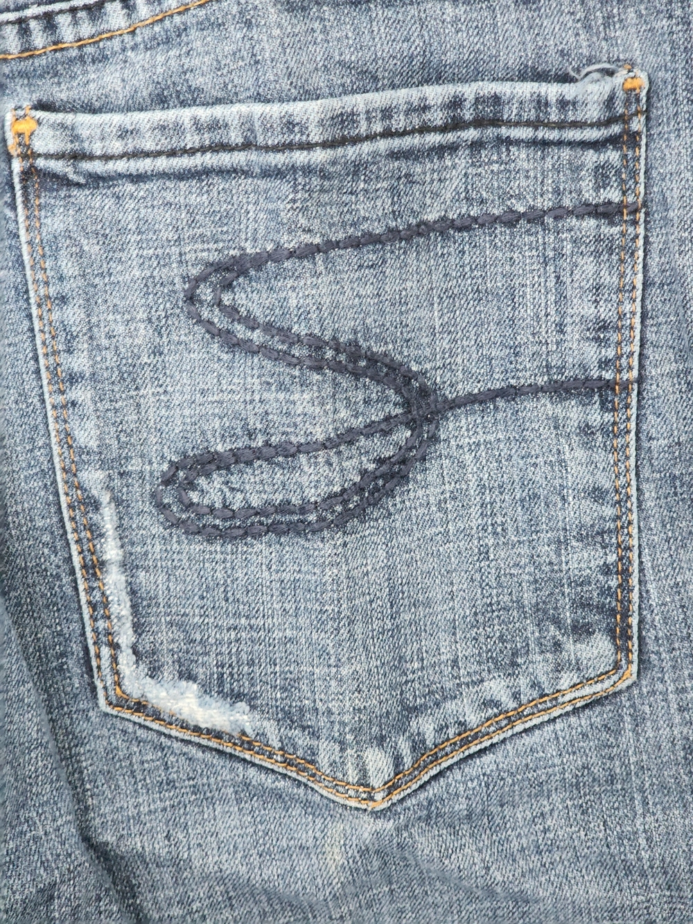 Seven7 Vintage Boot Cut Jeans in Medium Blue Wash Size 20 Vintage Pride Edition - Picture 6 of 14